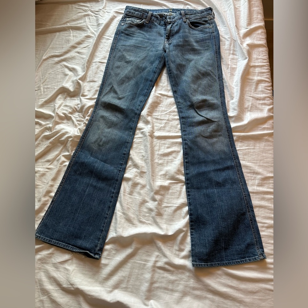 7 for all mankind “A” pocket jeans